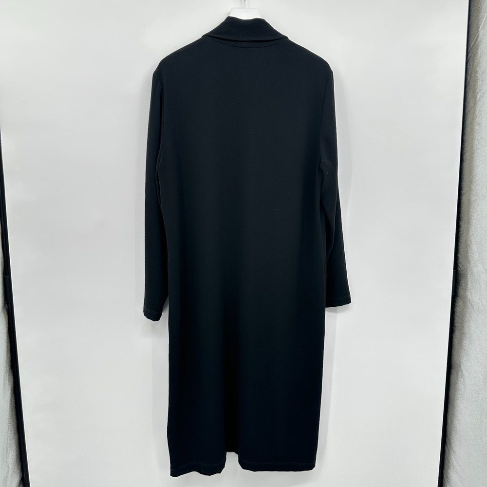 Vintage Linda Allard Ellen Tracy Jacket Duster Size 14‎ Stretch Quiet Luxury USA - Picture 7 of 12